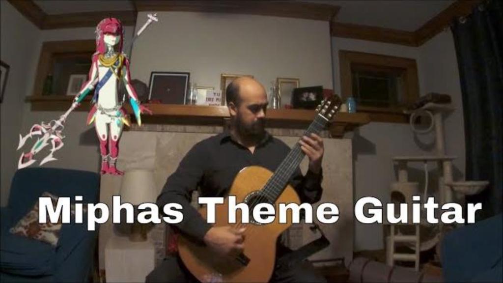 'Video thumbnail for Miphas Theme Guitar | Zelda Guitar Cover | BOTW (Tabs)'
