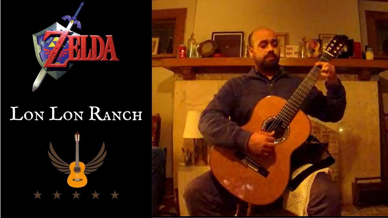 'Video thumbnail for Lon Lon Ranch Guitar | Epona's Song | Zelda Guitar Cover Tab'