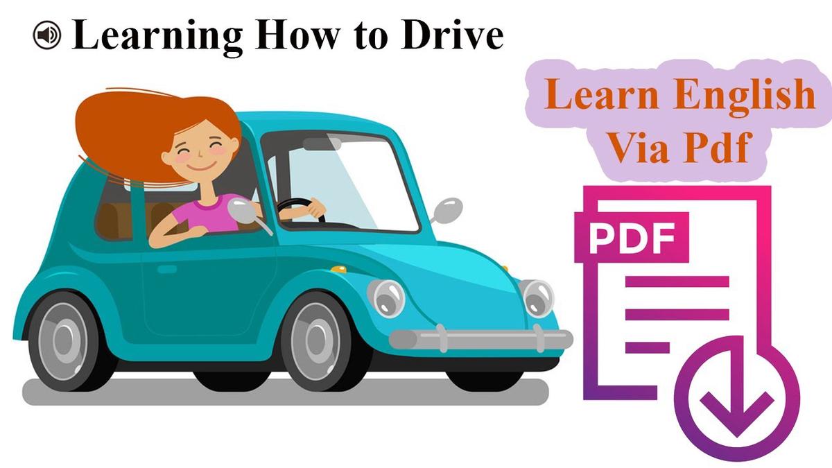 'Video thumbnail for Learn English Via Listening | Beginner Level | Lesson 18 | Learning How to Drive'
