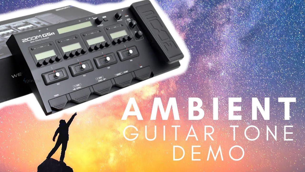 'Video thumbnail for AMBIENT Guitar Sounds out of the Zoom G5N: Birds preset tone patch'