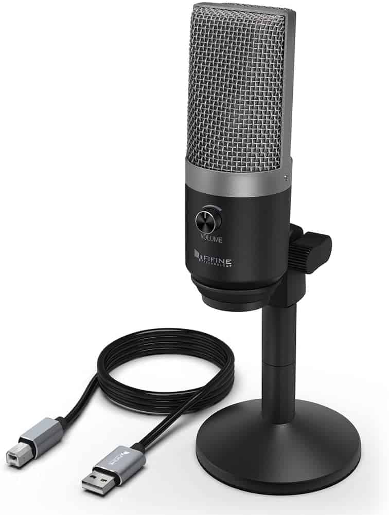 Best cheap condenser mic: Fifine Metal USB