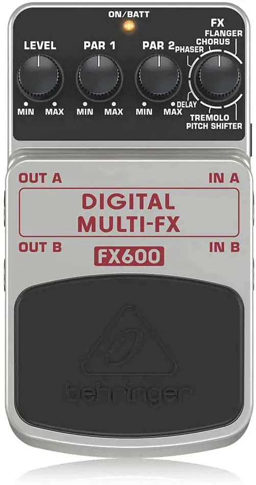 Best multi-effects stomp box: Behringer Digital Multi-fx FX600