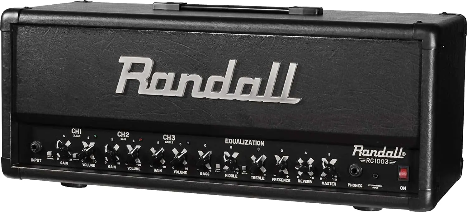 Mellor amplificador de estado sólido para locais máis pequenos: Randall RG1003H 100W