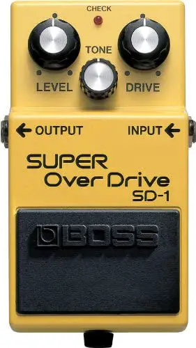 Pedal de guitarra BOSS Super Overdrive