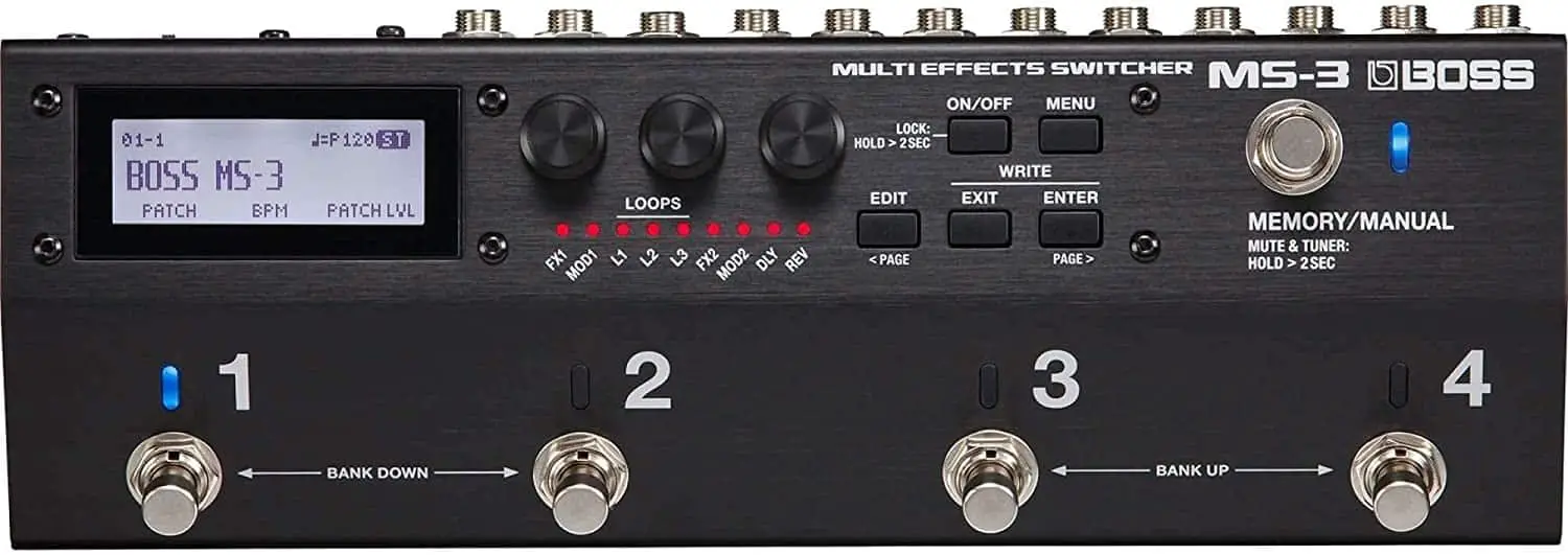 Parim keskklass: Boss MS-3 Multi Effects Switcher