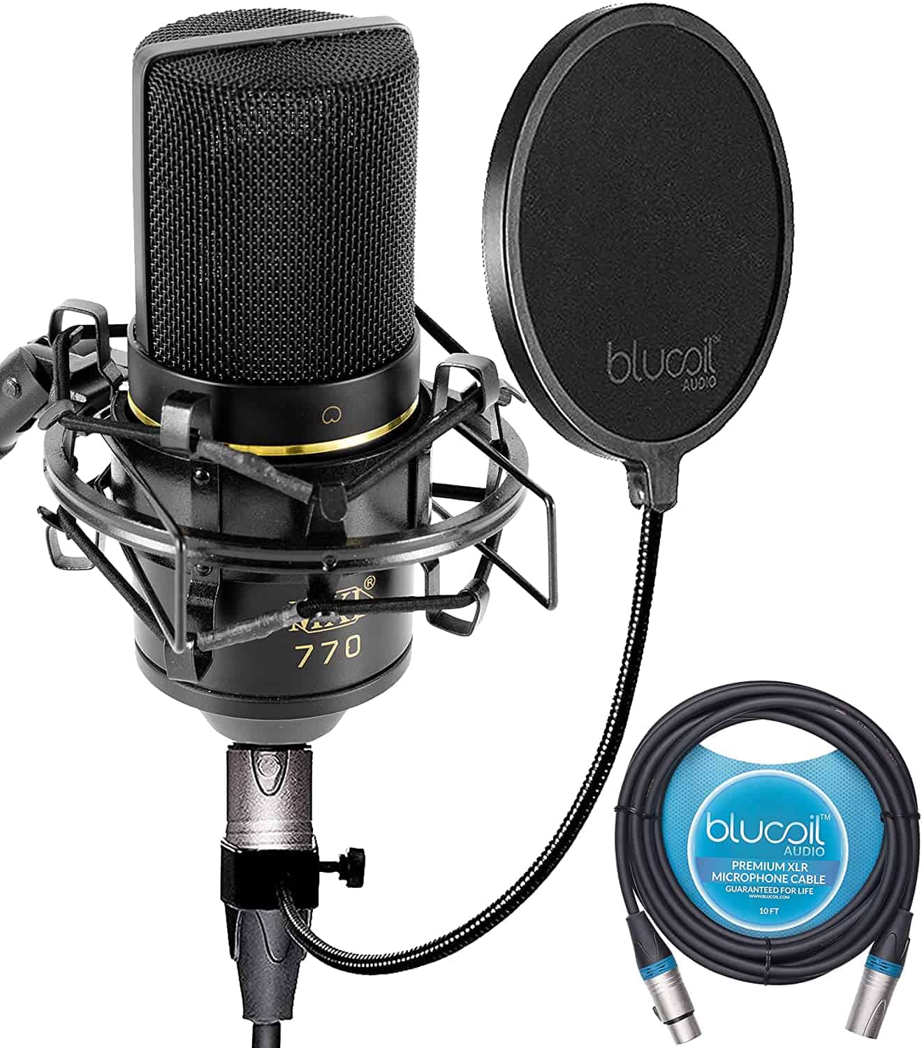 Best XLR condenser mic: Mxl 770 cardioid