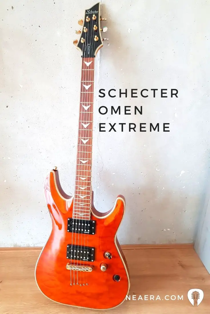 Najbolja gitara za rock početnike: Schecter Diamond Omen Extreme 6