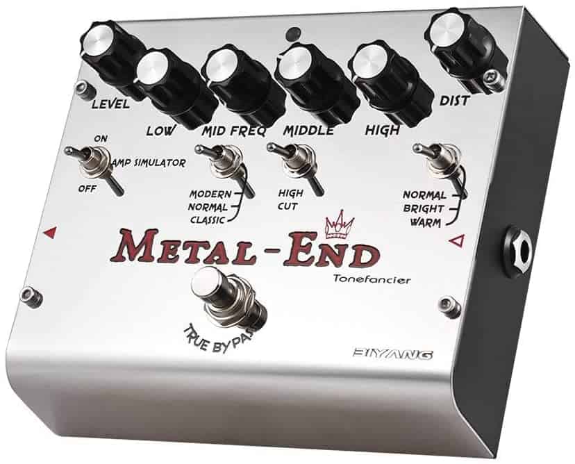 Best distortion pedal for metal: Biyang King