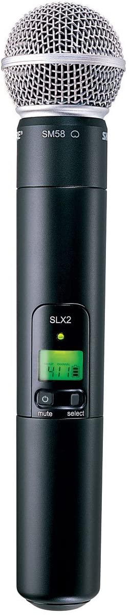 Parim laiendatav juhtmeta kirikukomplekt: mikrofon Shure SLX2/SM58