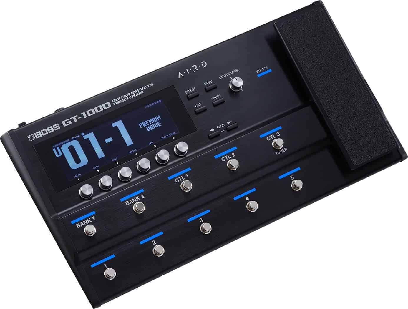 Most Versatile Multi Effect: Boss GT-1000 Guitar Effects Processor