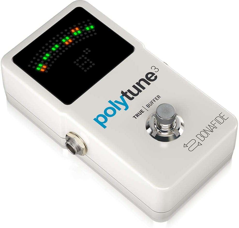 Samlet beste tunerpedal: TC Electronic PolyTune 3