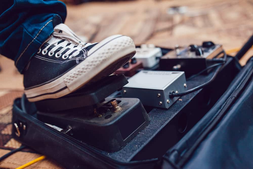 Pedalboard con wah