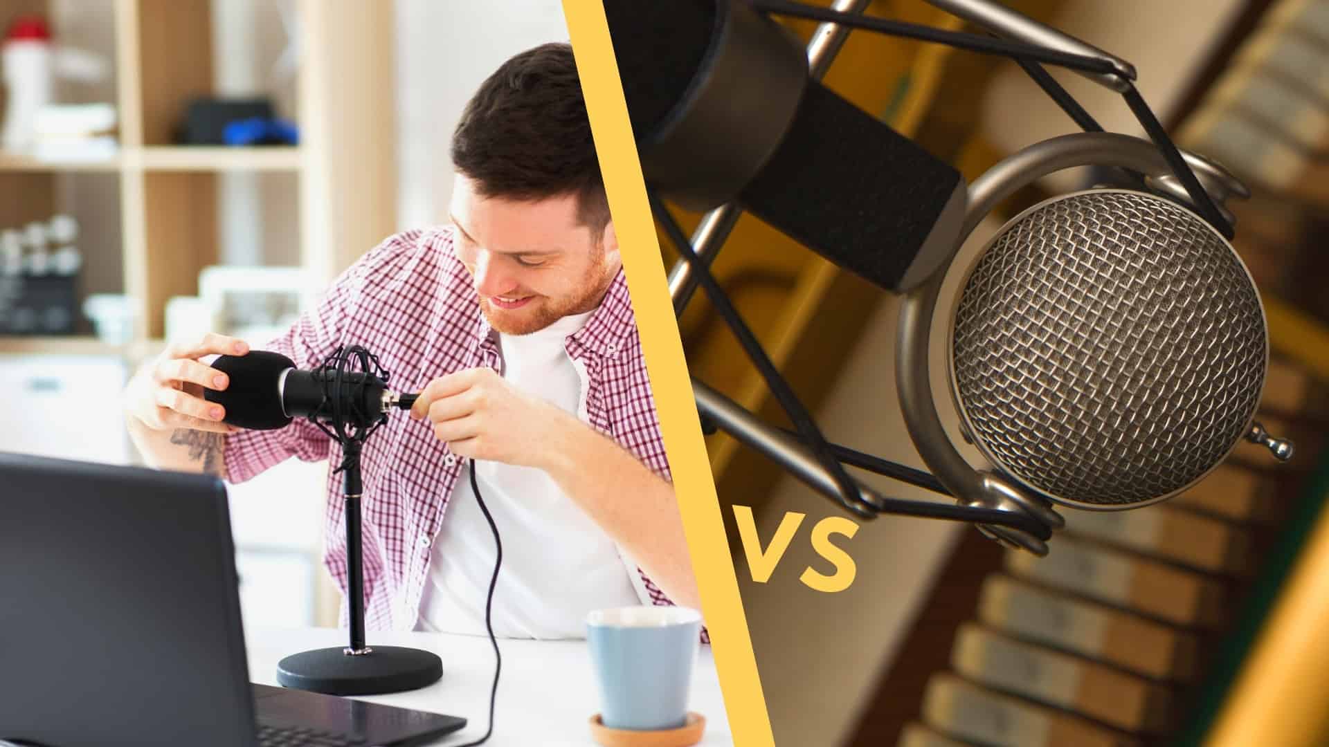 USB vs Condenser microphone