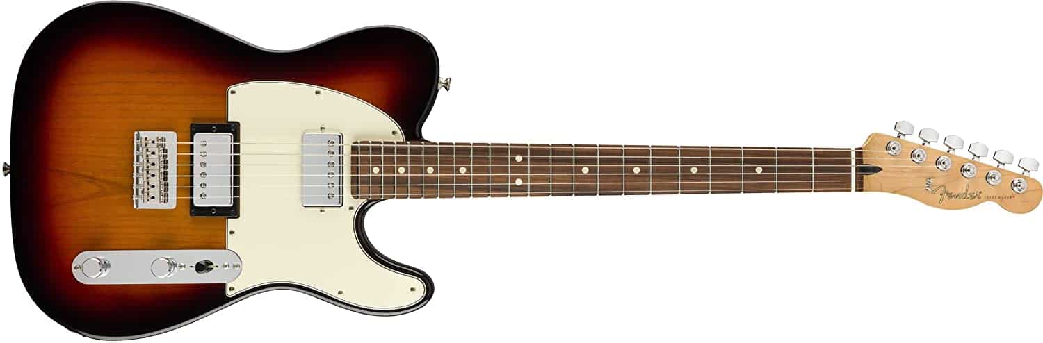 Fender Telecaster HH 上的 Alder 吉他琴身