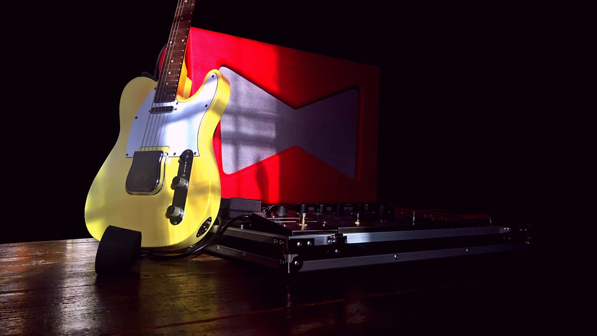 Alder wood in a telecaster guitar