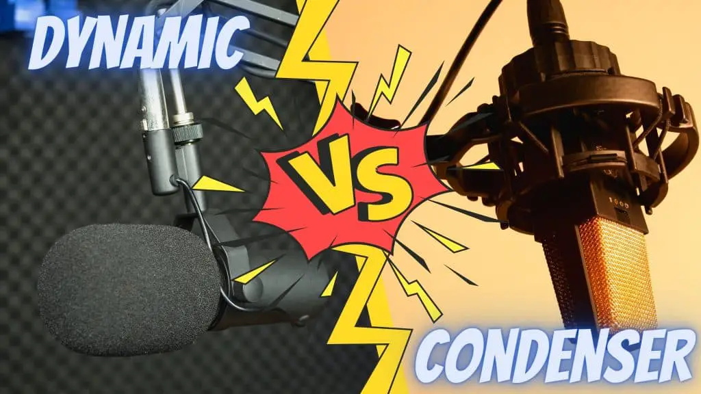 Dynamic vs. Condenser Microphone Differences Explained + When to Use