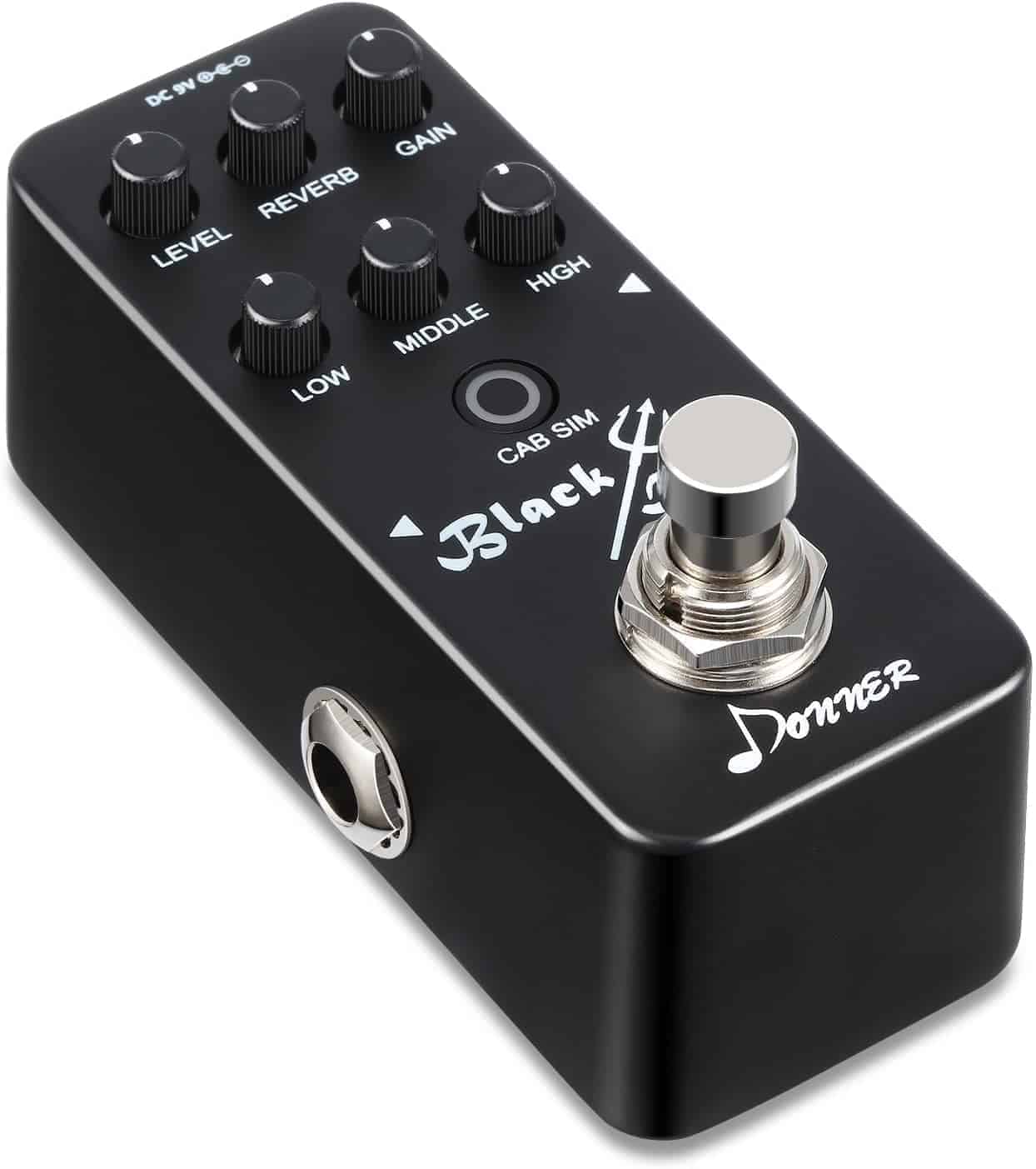 Mellor preamplificador de guitarra en xeral: Donner Black Devil Mini