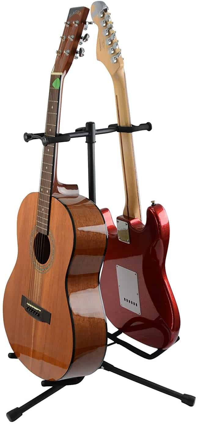 Meilleur 2 supports de guitare : Gator Frameworks Ajustable Double