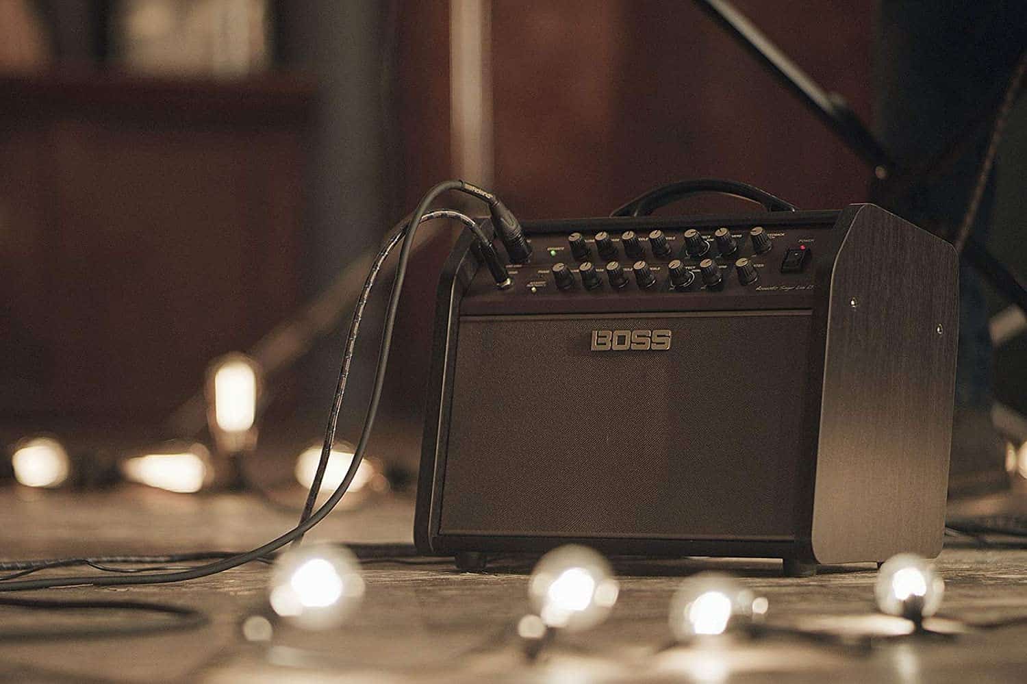 Best amp for gigging & busking: Boss Acoustic Singer Live LT