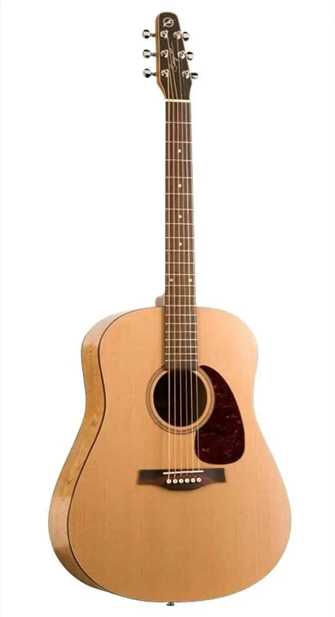 फ़िंगरस्टाइल लोक के लिए सर्वश्रेष्ठ गिटार: सीगल S6 मूल Q1T प्राकृतिक