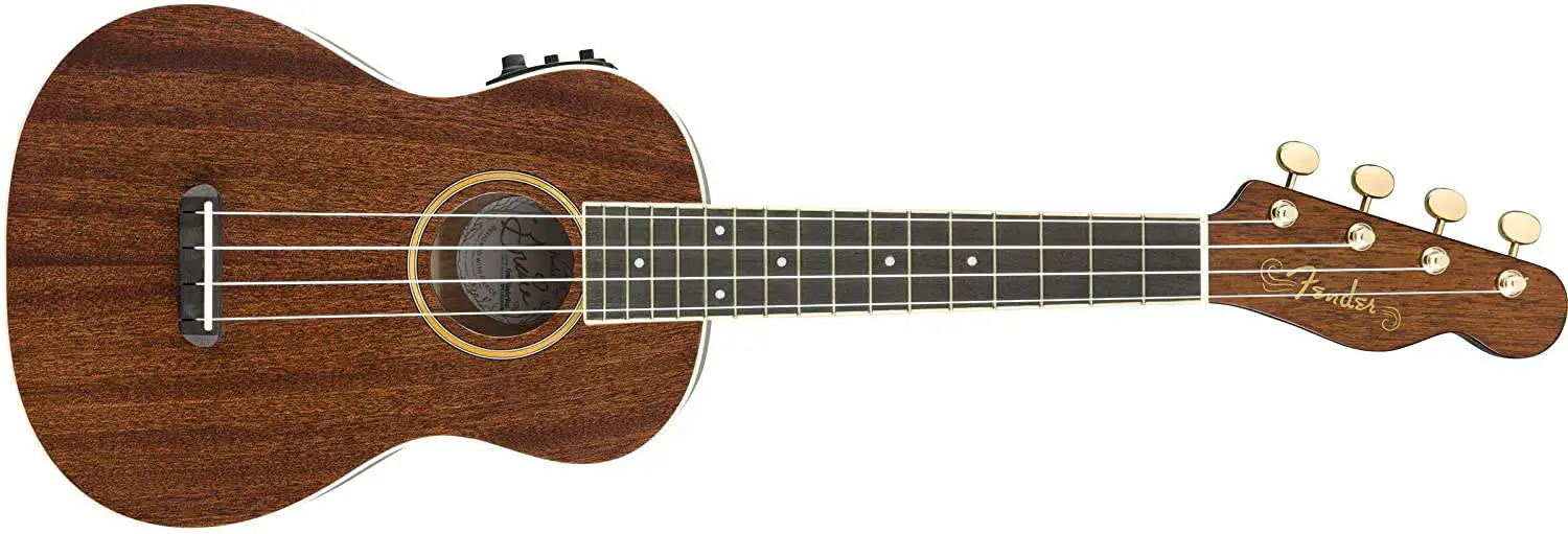 Labing kaayo nga acoustic-electric ukulele: Fender Grace VanderWaal Signature Uke