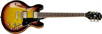 Best semi hollow body guitar under 500: Epiphone ES-339 Vintage Sunburst
