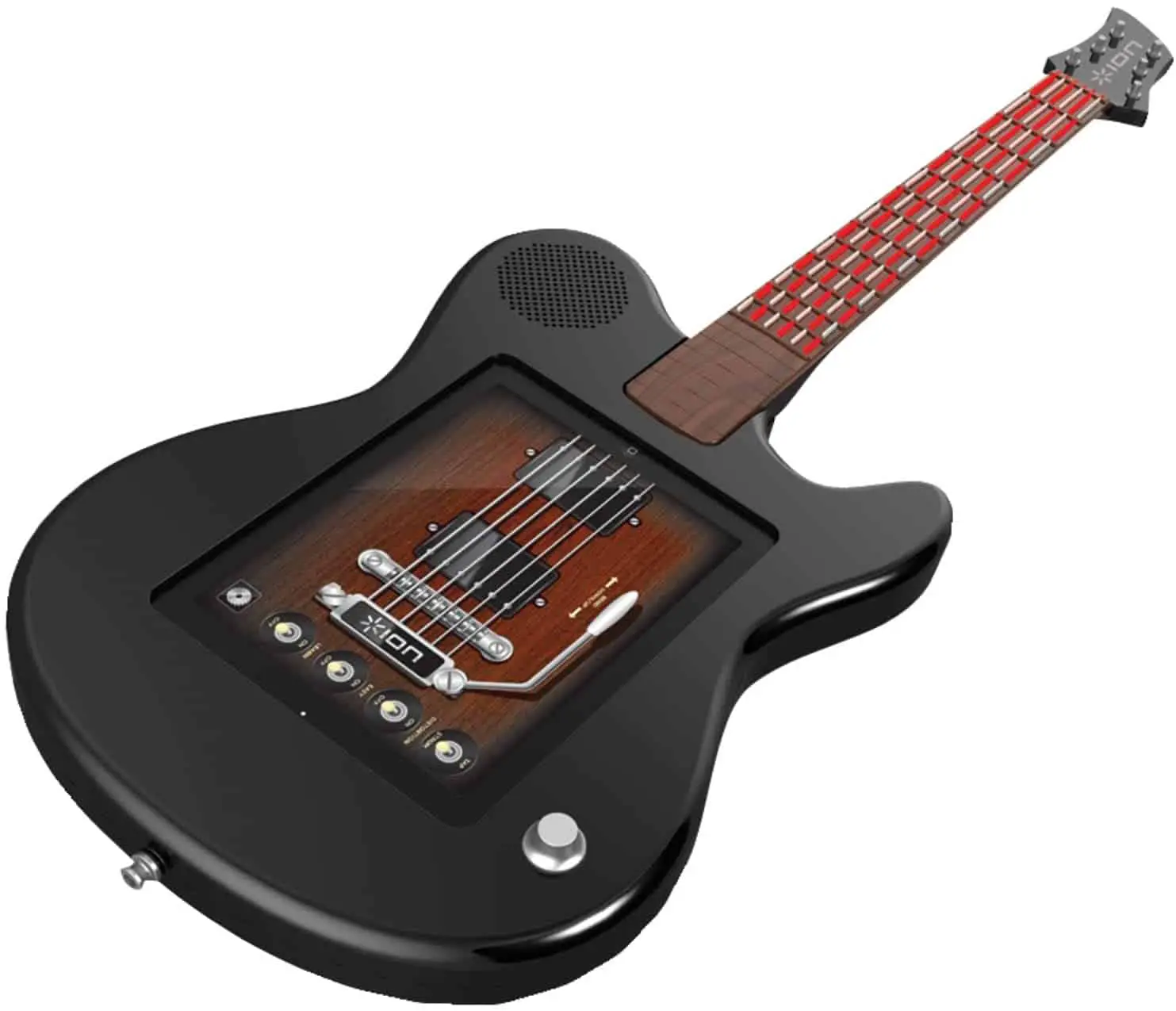Best guitar for iPad & iPhone- ION All-Star Guitar Electronic Guitar System for iPad 2 and 3