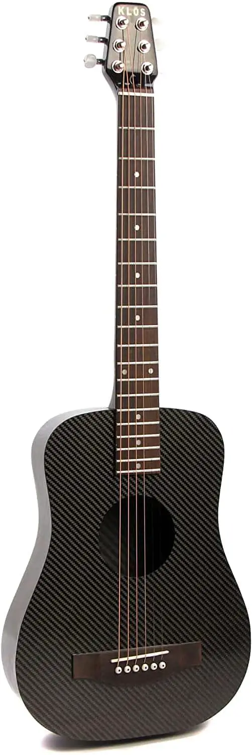 Đàn guitar sợi carbon ngân sách tốt nhất cho du lịch- KLŌS Travel Acoustic Electric