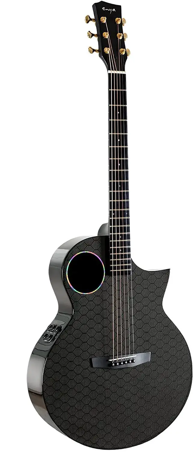 Beste full-sized budget koolstofvezel gitaar - Enya X4 Pro