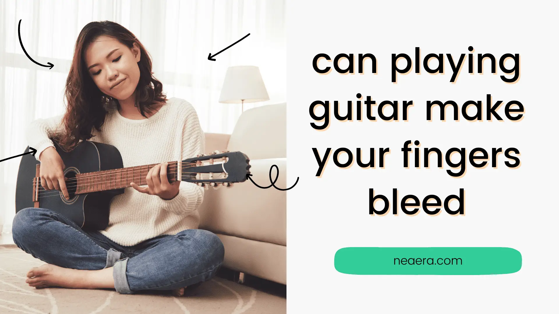 Can playing guitar make your fingers bleed? Avoid pain & damage