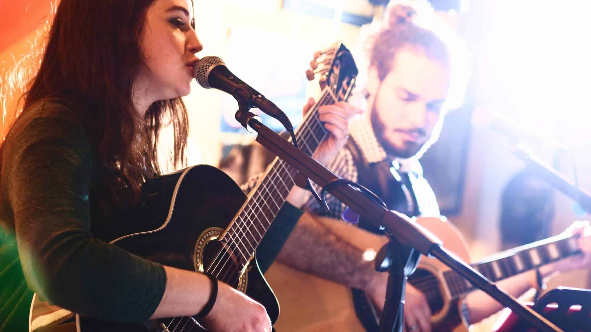 Akkompagnement med guitar