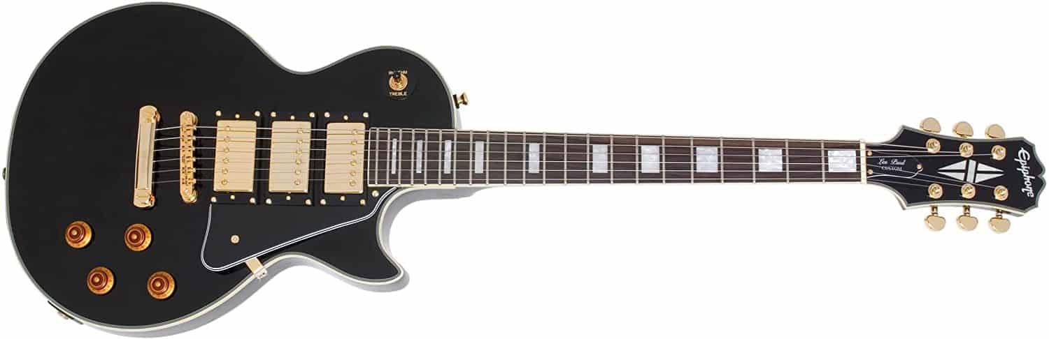 Bestes koreanisches Epiphone: Epiphone Les Paul Black Beauty 3 Tonabnehmer