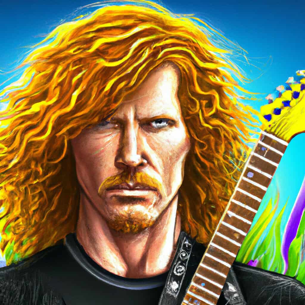 Dave Mustaine Wa is en wat die hy foar muzyk (5w1s)