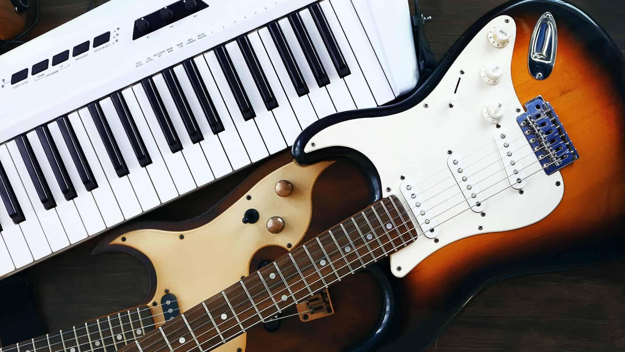 Diferentes instrumentos eléctricos