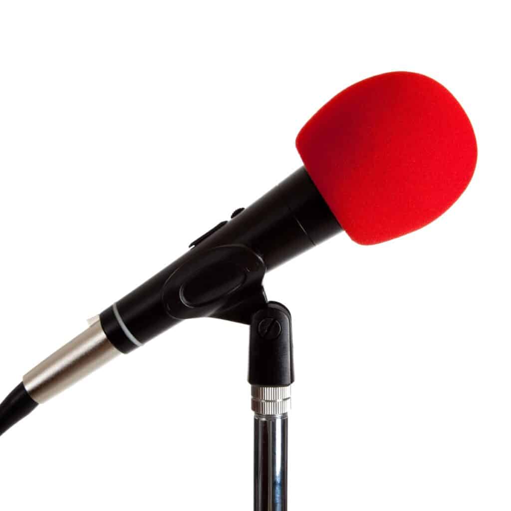 What is a microphone windscreen