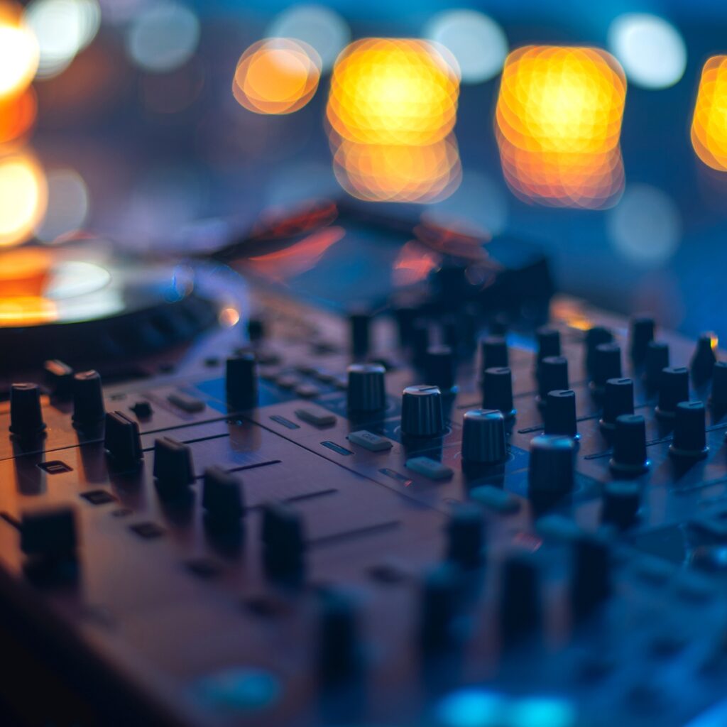 What is a mixing console