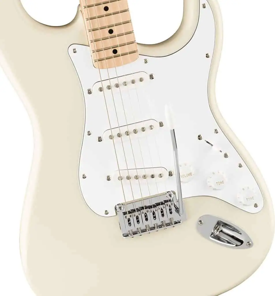 Best budget stratocaster & best for beginners- Squier by Fender Affinity Series