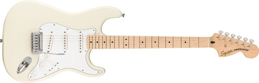 Best budget stratocaster & best for beginners- Squier by Fender Affinity Series full