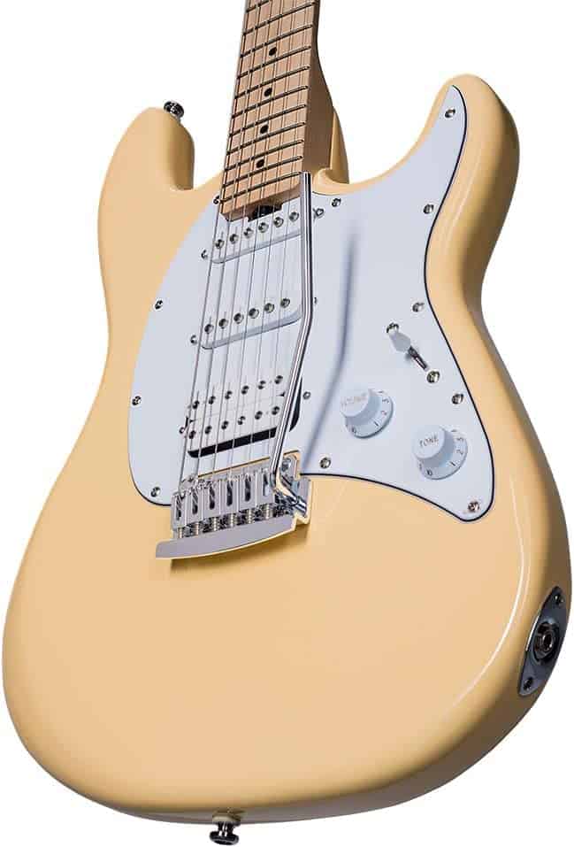 Best stratocaster for country- Sterling by Music Man 6 String Solid-Body