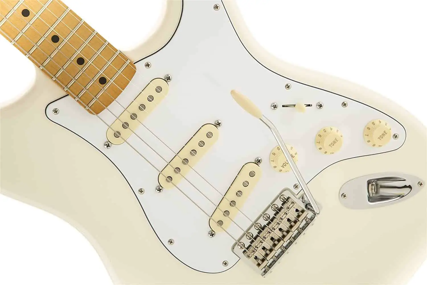 Best stratocaster for rock- Fender Jimi Hendrix Olympic White