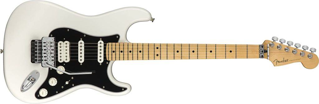 Á heildina litið besti stratocaster- Fender Player Electric HSS gítar Floyd Rose fullur