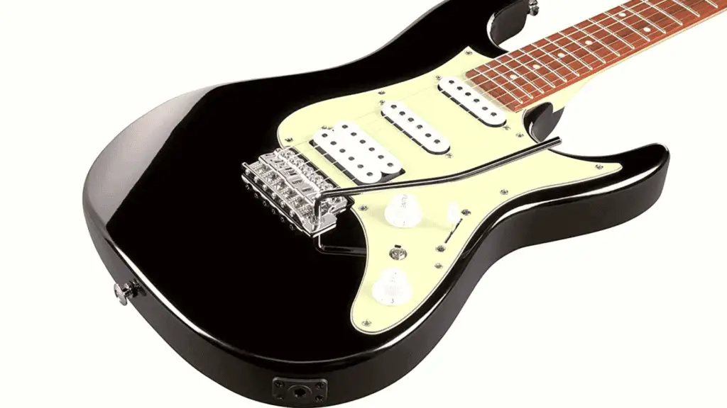 Bästa spelningen Stratocaster gitarr: Ibanez AZES40 Standard Black Recenserad