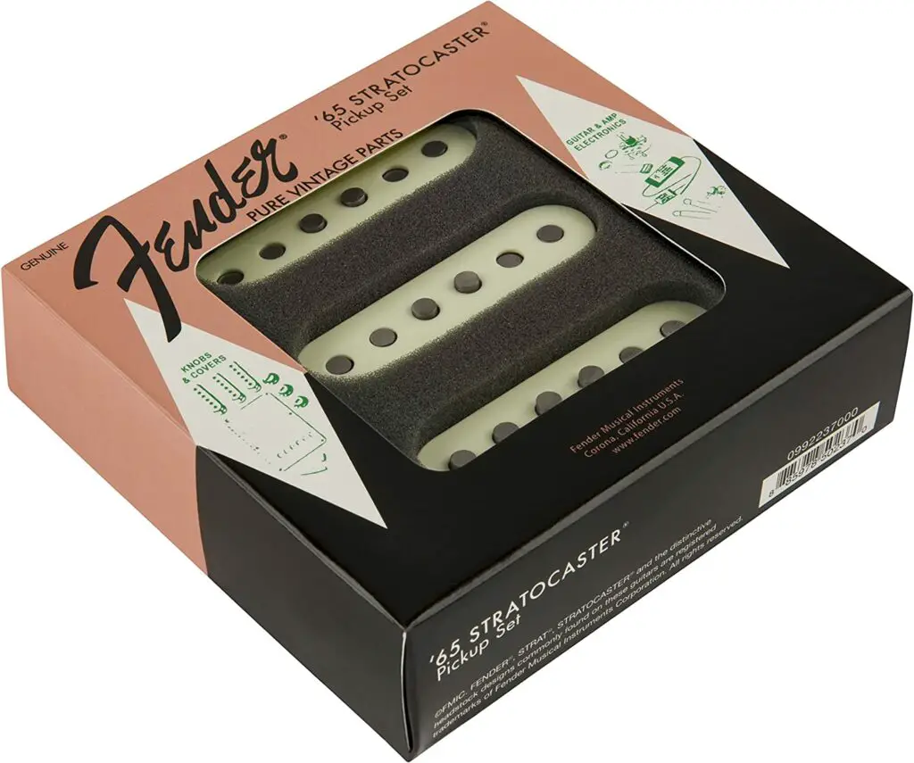 fender Pure Vintage '65 Strat Pickups in the box
